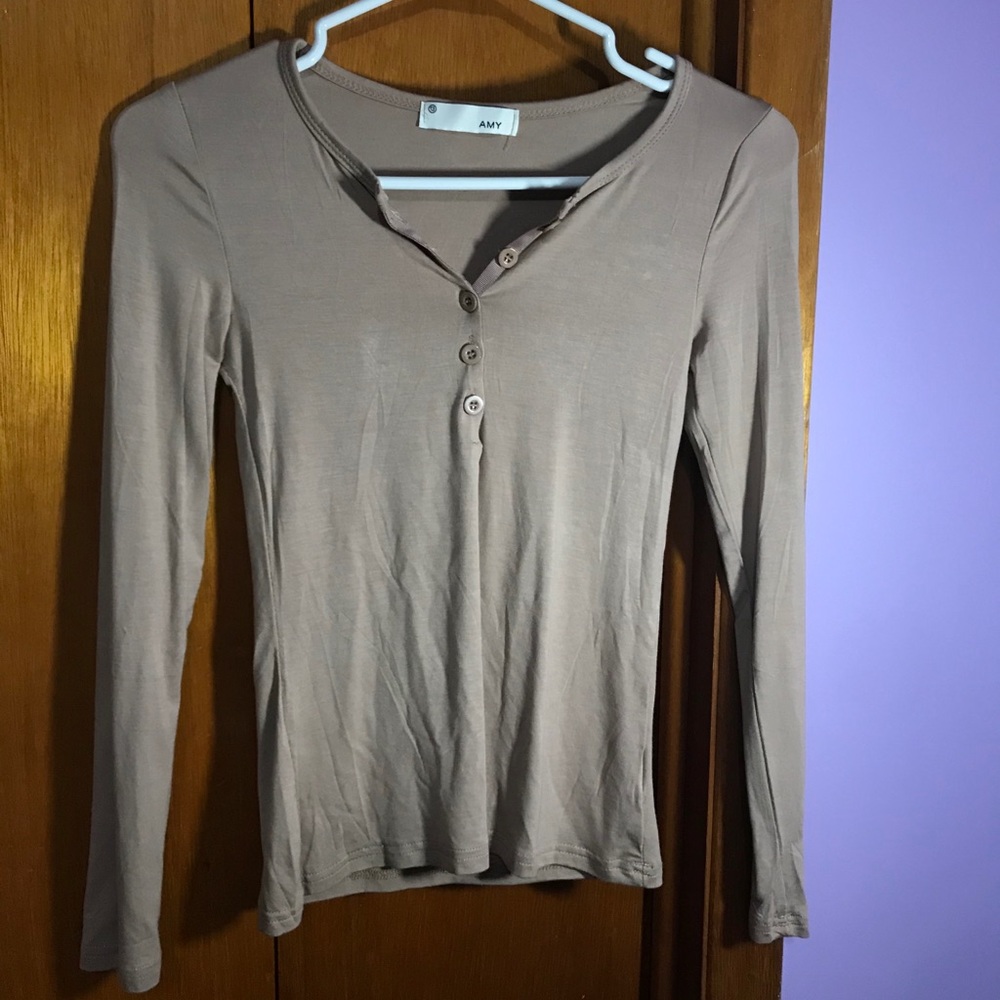 Bustier Button Up Shirt